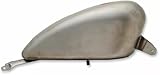 Serbatoio Benzina Custom Peanut, 11,4 Litri, Acciaio Argento, 50,8 x 28 cm - per Harley Sportster XL 883 1200 -