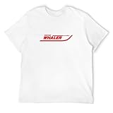 CUTLERY SUIT Boston Whaler Super Humor White Geek Cotton Male Tshirt Men White S