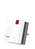 FRITZ!Repeater 1200 AX Edition International, Ripetitore - Wi-Fi 6 extender Dual Band con 2.400 Mbit/s (5 GHz) & 600 Mbit/s (2,4 GHz), Mesh, Access Point, 1x Gigabit LAN, Interfaccia in italiano