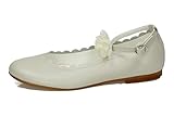 MADE IN SPAIN 2115_FL102 Scarpe COMUNIONE BAMBINA Scarpa COMUNIONE, beige, 39 EU