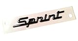 Alfa Romeo Giulia Stelvio Giulietta Logo Scritta Sprint di Colore Nero Lucido FCA Originale 50565747