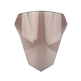 YFBH Parabrezza Per Moto, Deflettori Antivento Per YAMAHA FZ6 S2 600 FZ-6 FZS600, Per Fazer FZ 6 2003-2008, Parabrezza Anteriore Parabrezza Per Moto(Fumo)