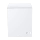 Candy Artico, CCHH 145E, Congelatore orizzontale, Libera Installazione, 137 L, 39/C dB, Funzione Artico, Contenuti in App, Bianco, AxLxP 84,5x69,5x55,5 cm [Classe di efficienza energetica E]