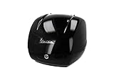 Scooter-ProSports Bauletto originale Piaggio 36 litri per Vespa GTS 125, 300 CCM euro5 dal 2022 (nero lucido Deciso 094)