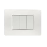 PL.FLEXA TECNOPLM. 3 Moduli Bianco (URMET cod. 11803.BN)