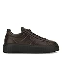 Hogan Sneakers H-Stripes Hxm6450fc6tudm - Taglia: 7,Colore: Marrone