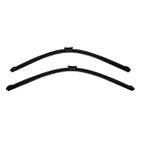 KUNIO Tergicristalli adatti per Fiat Doblo 2010-2022, 24" + 16" in gomma 600 mm + 400 mm, 2 pezzi di ricambio