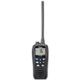 Icom Radio marina VHF portatile impermeabile M25 - Nero…