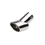 Simoni Racing TRX/86 Terminale di Scarico Universale, Inox, Lunghezza 180 mm, Diametro entrata 46-74 mm, Diametro uscita 116x86 mm