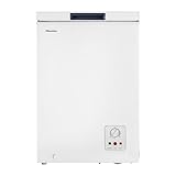Hisense FT125D4AWE Congelatore a Pozzo 95 L di capacità, Silenzioso 40 dB, Bianco, 54.6 x 47.9 x 85.4 cm