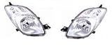 AV RICAMBI coppia fari proiettori anteriori per yaris dal 2006 al 2008 destro e sinistro