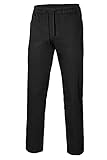 VELILLA 403006; Pantaloni in popeline con nastri; Colore Nero; Taglia XL, Nero, XL