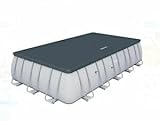 Bestway Telo di Copertura per Piscina Rettangolare 732x366x132 cm Proteggi Piscina Pulizia e Manutenzione