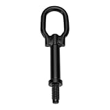 eMagTech Kit Anello Gancio Traino Rimorchio 1PC 1768868 6M2Z-17A954-A 6M21-17B804-AD Compatibile con Ford B-Max C-Max Fiesta KUGA Transit Nero