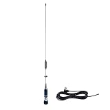 PNI Pacchetto antenna ML75 CB e cavo di montaggio PNI T601, lunghezza 75cm, 26-28MHz, 300W, pieghevole