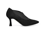 Melluso Donna Scarpe Eleganti Accollate Tomaia Camoscio 39 / Nero