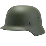 Ymxygz Elmetto Tedesco M35 della Seconda Guerra Mondiale con Copertura in, Materiale in Acciaio, Elmetto in Acciaio M1935, Casco di Sicurezza Stahlhelm, Casco di Sicurezza Stahlhelm
