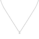 Morellato Collana Donna in Argento 925‰, Zirconi, Collezione Tesori, Punto luce - SAIW156