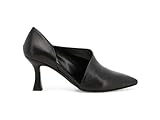 Melluso Donna Scarpe Eleganti Accollate Tomaia Pelle 38 / Nero