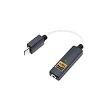 iFi GO link - DAC e amplificatore - Adattatore da USB-C a 3,5 mm - Migliora il suono di qualsiasi dispositivo - Presa da 3,5 mm placcata oro - Cavo flessibile - Hi-Res 32-bit/384kHz/DSD256/MQA
