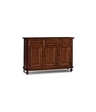 mobili2g MOBILI 2G - CREDENZA NAPOLETANA in Legno 3 Ante Arte POVERA L.150 P.43 H.98