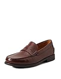 Geox U New Damon B, Mocassini Uomo, Marrone Dk Brown, 44 EU