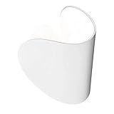 Io - Lampada da parete a LED, 2700 K, 350 lm, 16,5 x 10,5 cm, colore: Bianco