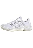 adidas Stabil 16 Indoor Shoes, Scarpe Sportive Donna, Cloud White/Silver Metallic/Grey One, 40 EU