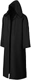 EONPOW Mantello con Cappuccio, Halloween Lungo Mantelli di Costume Cosplay