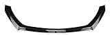 KIUYNHMSI Auto Spoiler Frontali per Seat Leon 3 MK3 5F 2012 2013 2014 2015 2016, Paraurti Anteriore Splitter Labbro Lama Diffusore Accessorio Modificato,A/Gloss Black