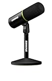 Shure MV6 Microfono da Gioco USB, USB-C, Microfono Dinamico, Auto Level Mode, Popper Stopper Digitale, per Giocatori PC e Streamer