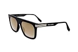 Marc Jacobs Marc 680/s 807/FQ BLACK Sunglasses Unisex Acetate, Standard, 55