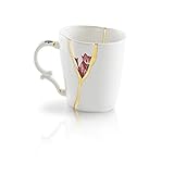 Seletti Kintsugi Tazza mug in porcellana e oro 24 carati mod. 3