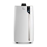 De'Longhi Pinguino ‎PAC EX130 CST WiFi Climatizzatore Portatile con Funzione Real Feel, 13.000 Btu/h, Timer 24H, Display LED, Classe A, Telecomando Intelligente, per Ambienti fino a 120m3, Bianco