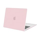 MOSISO Custodia Compatibile con MacBook Air 13 Cover M1 Chip A2337 A2179 A1932 2021 2020 2019 2018 Retina Touch ID,Protezione Case Compatibile per MacBook Air M1 Cover 13,3'' Pollici, Quarzo Rosa