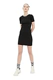Trendyol Mini Abito Lavorato a Maglia Dress, Nero, L Donna