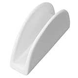 MUELODSIC Porta Tovaglioli in Ceramica Moderno per Tavola e Bagno Supporto Compatto e Decorativo per Cucina Casa Bar Ristorante e Hotel con Bordi Lisci e Design Resistente