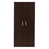 Totò Piccinni Scarpiera a Mobiletto in Legno 2 Ante e Ripiani (Wengé, 6 Ripiani Art. 133)