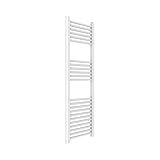 Scaldasalviette bagno bianco Opera Ercos cm 120x40 - interasse 35