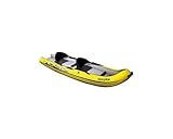 Sevylor Reef 300 Kayak Mare Gonfiabile, Sit On Top, 2 Posti, Giallo Nero, ‎296 x 81 x 55 Cm