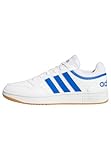 adidas Hoops 3.0 Low Classic Vintage Shoes, Sneakers Uomo, Cloud White Royal Blue Gum, 44 2/3 EU