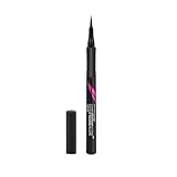 Maybelline New York, Eyeliner in Penna, Con Punta di Precisione, Impugnatura Ergonomica, Tenuta Fino a 24h, Per Infiniti Look, No Transfer, Hyper Precise Eyeliner, Tonalità: 700 Satin Black