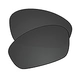 EZReplace Lenti di ricambio per occhiali da sole Oakley Straight Jacket 2007 (lenti non polarizzate) – Adatto per Oakley Straight Jacket 2007 Frame (nero carbonio), Nero carbonio., Taglia unica