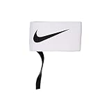 Nike Futbol Arm Band 2.0, Fascia da Capitano Unisex-Adulto, Bianco Nero, Taglia Unica