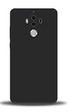 WUACYEAMING Custodia Compatibile con Huawei Mate 9 Case,con Protezione Fotocamera Cover Silicone Premium Liquido Custodia A prova di urti, cadute e impronte digitali-Nero