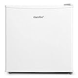 COMFEE' RCU40WH2(E) 31L Congelatore piccolo, Freezer piccolo con porta reversibile, Mini congelatore a 4 stelle, Silenzioso, Per Ufficio, Hotel, Casa, Bianco