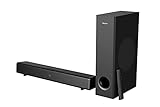 Soundbar e subwoofer Creative Stage 360 2.1 con Dolby Atmos per TV e monitor ultrawide, Surround Sound con HDMI ARC/2.0, Bluetooth, ingresso ottico e telecomando IR