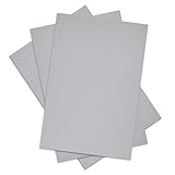 pangdapengpeng 3 Pezzi Kit Riparazione Gommone, Riparazione SUP Gonfiabile, Patch di Riparazione in PVC per Gommoni, Kayak (Grigio)