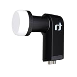 Inverto Black Ultra Twin HGLN 40mm LNB (diametro feed 40 mm) per ricevitori satellitari analogici e digitali, colore: Nero