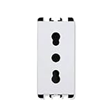 PRESA BIPASSO 2P+T 16A 250V 1M 10303.B